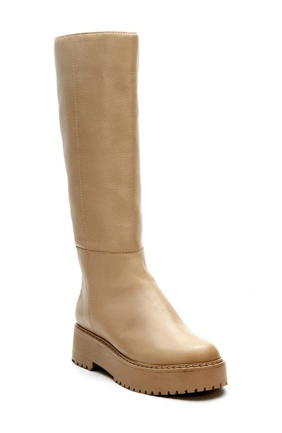 Matisse Adele Knee High Platform Boot In Brown