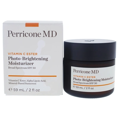 Perricone Md Vitamin C Ester Photo-brightening Moisturizer Spf 30 By  For Unisex - 2 oz Moisturizer In Black