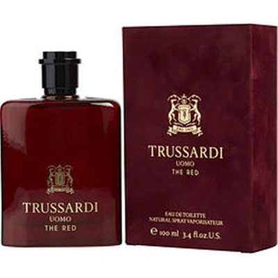 Trussardi 291331 3.4 oz Eau De Toilette Spray Uomo The Red For Men