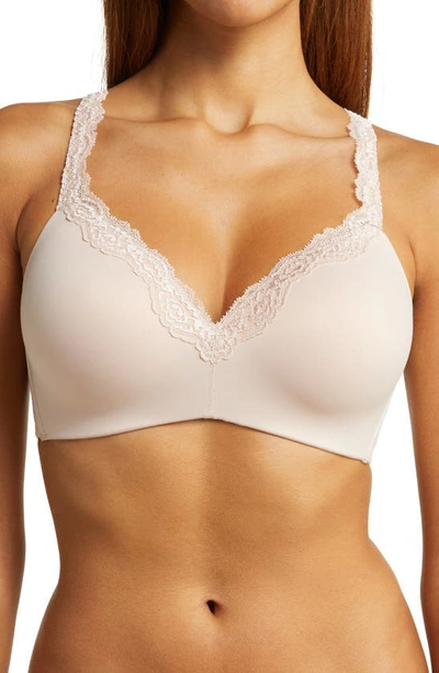 Wacoal Softly Styled Wireless Bra In Rose Dust