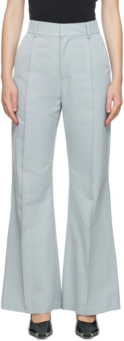 Third Form Blue Line Through Trousers In Dusty Blue