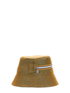 K-way Bucket Hat With Zipper Logo In Gold