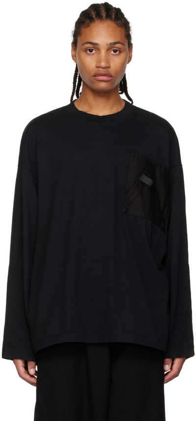 Undercover Black Patch Long Sleeve T-shirt
