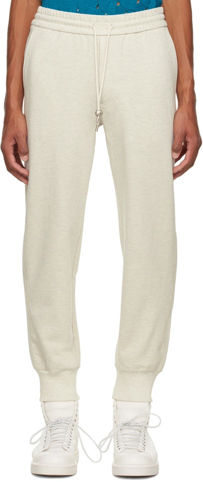 Solid Homme Beige String Lounge Pants In 734e Beige