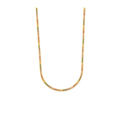 Sydney Evan 14kt Yellow Gold Sapphire Eternity Necklace