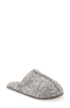 Barefoot Dreams Cozychic® Slipper In Heather Graphite-white