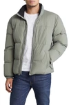 DOCKERS STAND COLLAR PUFFER JACKET