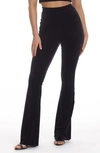 Commando Black Velvet Wide Leg Pant In Black