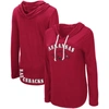 Colosseum Cardinal Arkansas Razorbacks My Lover Hoodie Long Sleeve T-shirt In Cardinal
