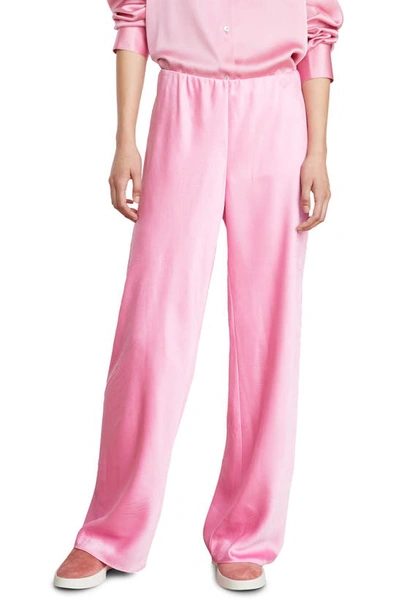 Vince Satin Bias Cut Pants In Bazooka