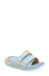 Hoka Ora Luxe Slide Sandal In Summer Song / Amber Yellow