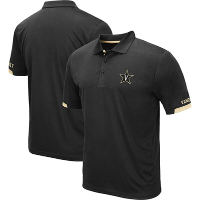 Colosseum Black Vanderbilt Commodores Santry Polo