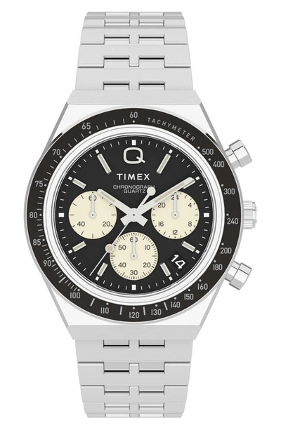 Timex Diver Stainless Steel Watch In Silver