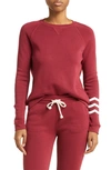 Sol Angeles Essential Pullover In Scarlet