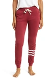 Sol Angeles Essential Jogger Pants In Scarlet