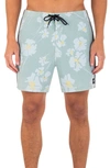 Hurley Phantom Naturals Sessions Board Shorts In Morning Spruce