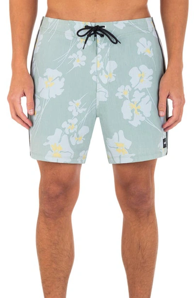 Hurley Phantom Naturals Sessions Board Shorts In Morning Spruce