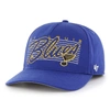 47 '47 BLUE ST. LOUIS BLUES MARQUEE HITCH SNAPBACK HAT