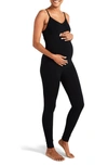 Hatch The Body Rib Unitard In Black