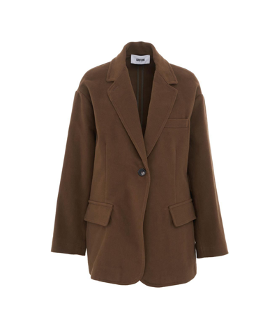 Mauro Grifoni M Au Ro Grifoni Women's  Brown Other Materials Blazer
