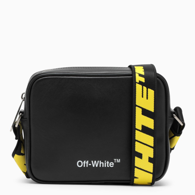 Off-white Logo-print Detail Camera Bag In Black White