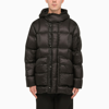 C.P. COMPANY BLACK QUILTED NYLON DOWN JACKET