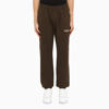 Represent Owners Club Oversize Cotton Sweatpants In Brown
