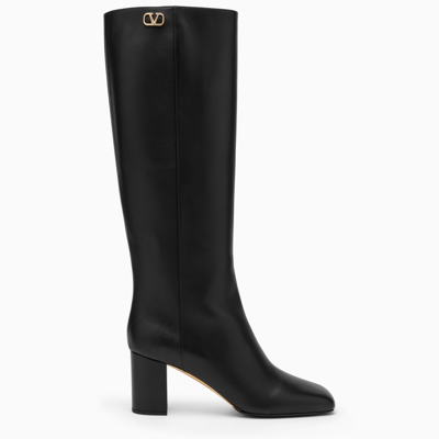 Valentino Garavani Black Golden Walk Boots