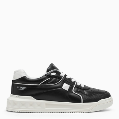 Valentino Garavani Black One Stud Sneakers