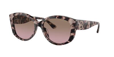 Michael Kors Woman Sunglasses Mk2175u Charleston In Brown Rose Gradient