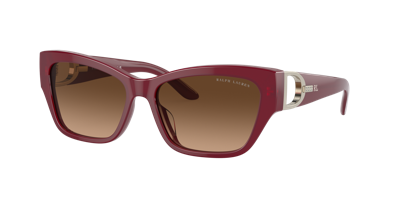 Ralph Lauren Woman Sunglass Rl8206u In Brown Gradient