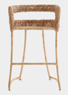 ARTERIORS MACON RATTAN BAR STOOL 27.5"