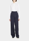 Officine Generale Colombe Button-front Shirt In White