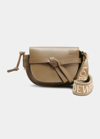 Loewe Gate Dual Mini Crossbody Bag In Pearl Grey