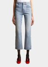 Khaite Vivian Bootcut Flare Jeans In Bryce Stretch
