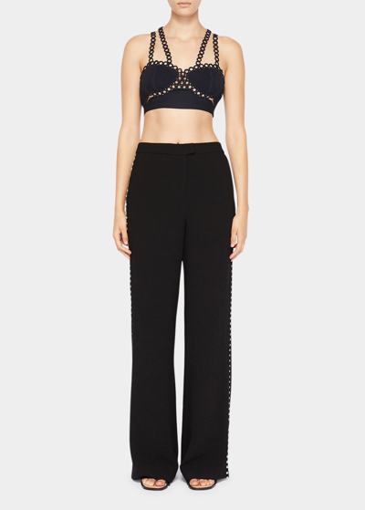 Farfetch Jonathan Simkhai cropped bralette top - FARFETCH