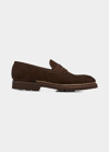 Bontoni Principe Norwegian Vibram Lug Sole In Medium Brown