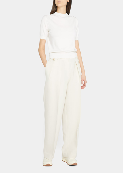 The Row Chiara Top In White