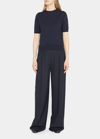 The Row Mare Pant In Navy