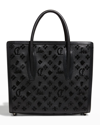 Christian Louboutin Paloma Medium Calf Tote Bag In Black