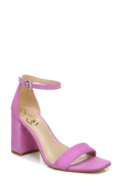 Sam Edelman Daniella Ankle Strap Sandal In Ultraviolet