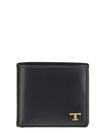 Tod's Logoed Wallet In Dark Blue