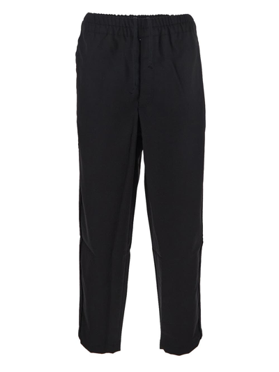 Comme Des Garçons Shirt Wool Trousers In Black