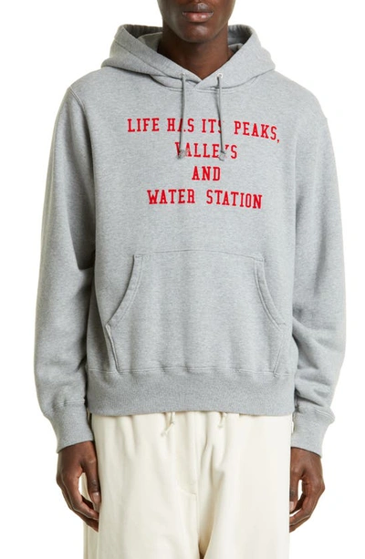 Undercover Message From God Oversize Graphic Sweatshirt In Grey