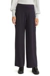 Eileen Fisher High Waist Wide Leg Pants In Nocturne
