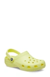 Crocs Gender Inclusive Classic Clog In Sulphur