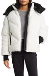 Moose Knuckles Atlantic Puffer Jacket In Ivory
