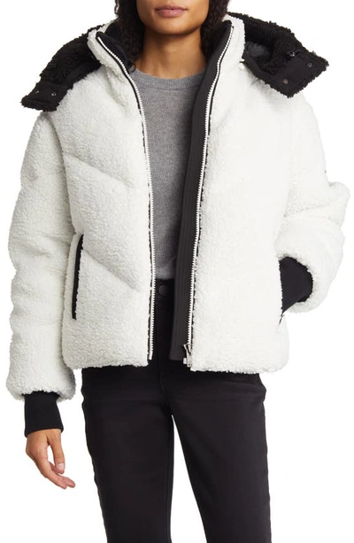 Moose Knuckles Atlantic Puffer Jacket In Multicolore