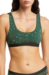 Meundies Print Bralette In Light Me Up