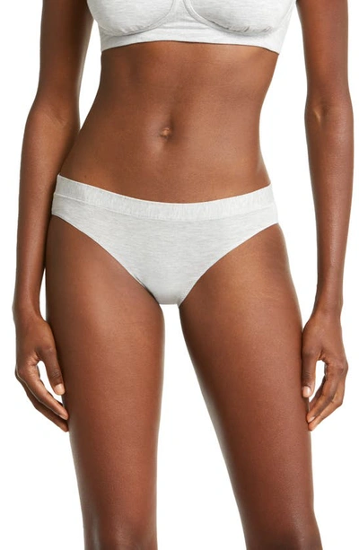 Meundies Feelfree Bikini In Heather Grey